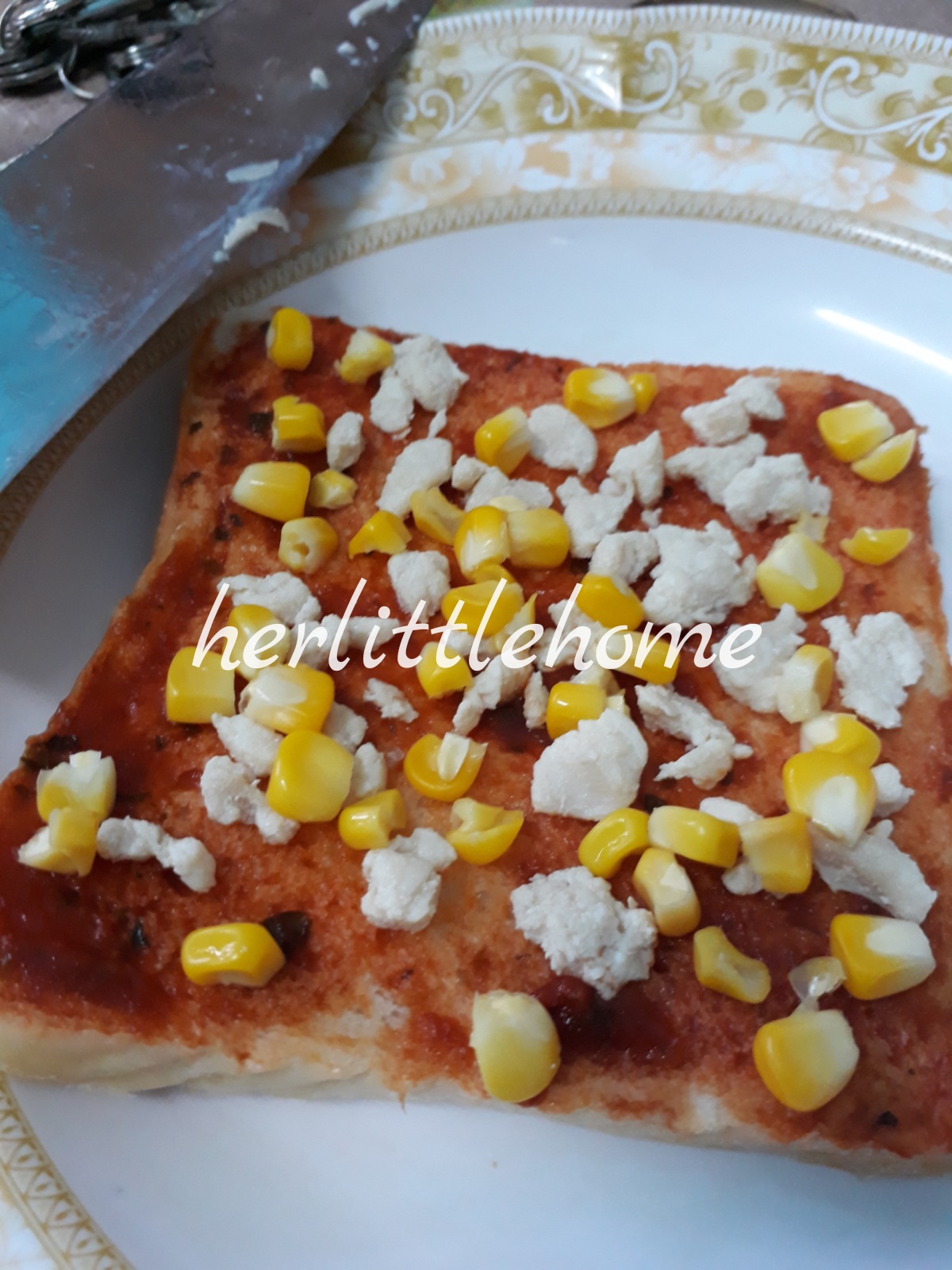 Resepi Roti Pizza Ayam