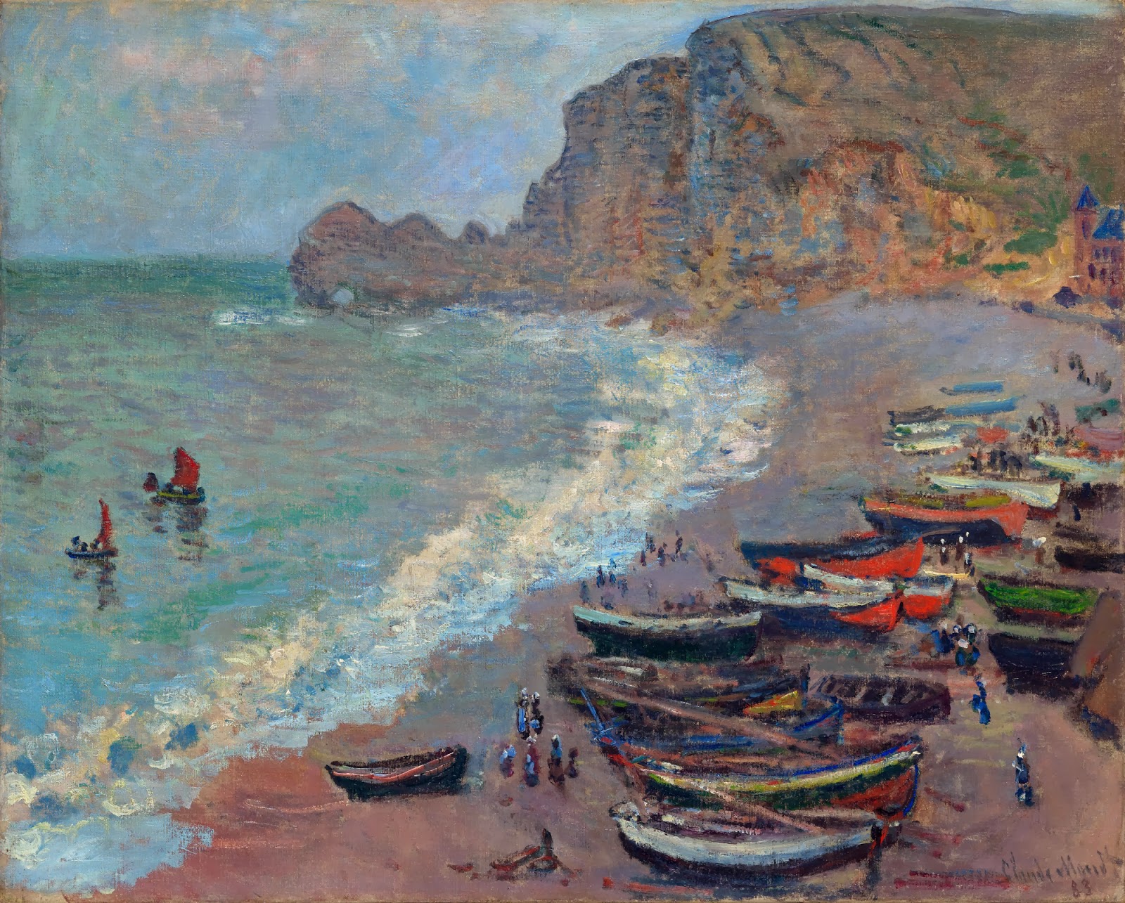 ART & ARTISTS: Claude Monet - part 14 1883 - 1884