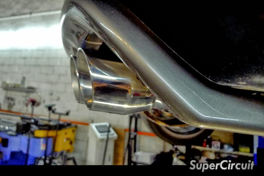 SUPERCIRCUIT Exhaust Pro Shop VW Golf Mk6 GTI Quad Exhaust Conversion