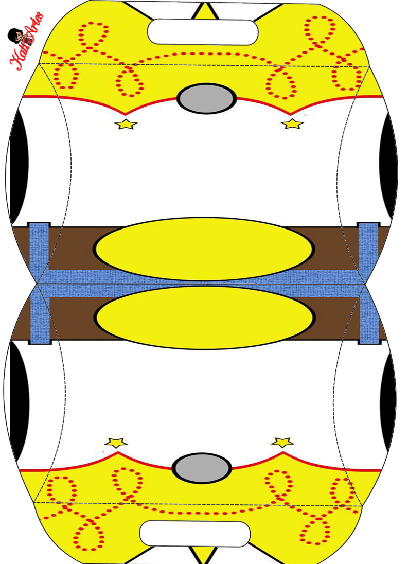 Cute Toy Story Free Printable Boxes. Oh My Fiesta! in english