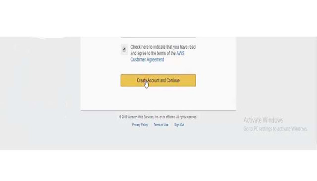 أنشاء حساب أمازون VPSRDB 3