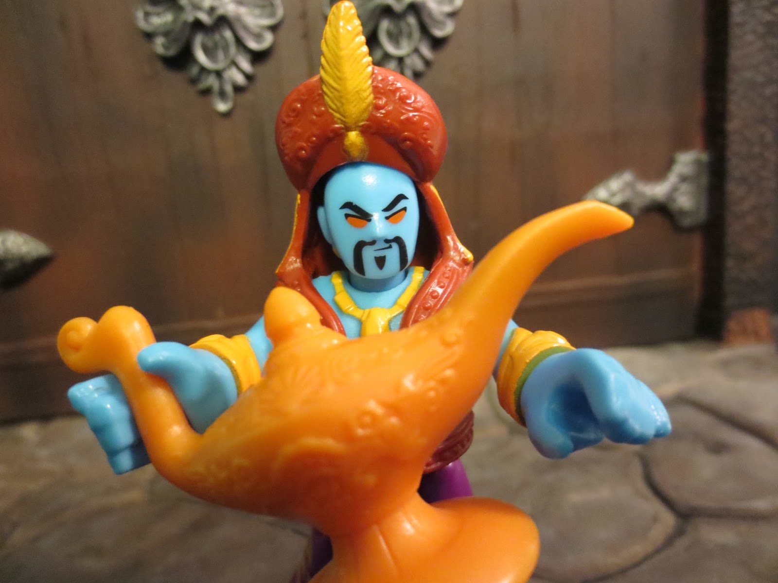 Action Figure Barbecue Action Figure Review Genie from Imaginext