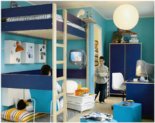 Paredes azul marino para tu dormitorio | decoracion de cocinas