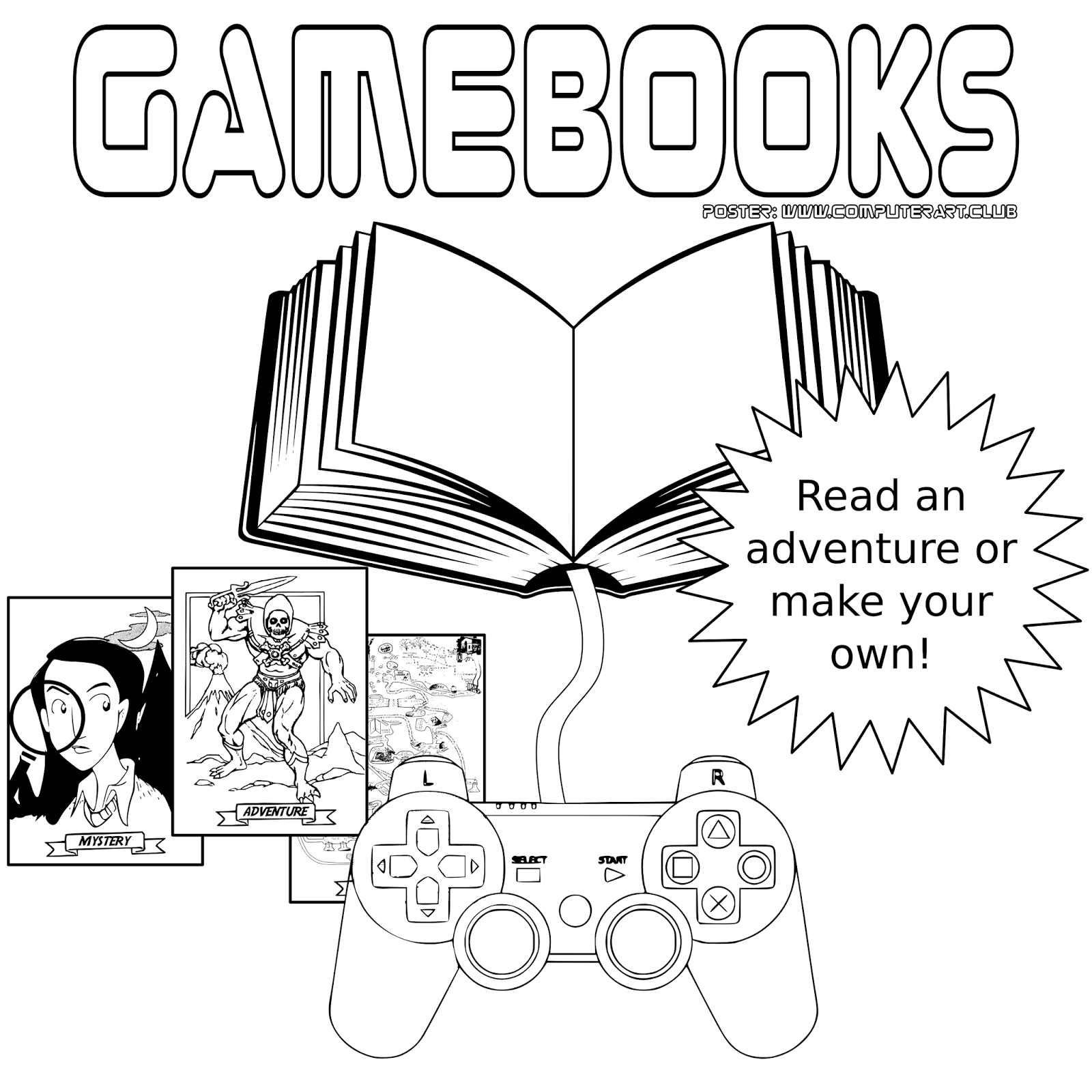 Computer Art Club: Making Gamebooks