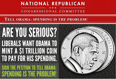 National Republican Congressional Committee: Tell Obama Spending is the problem