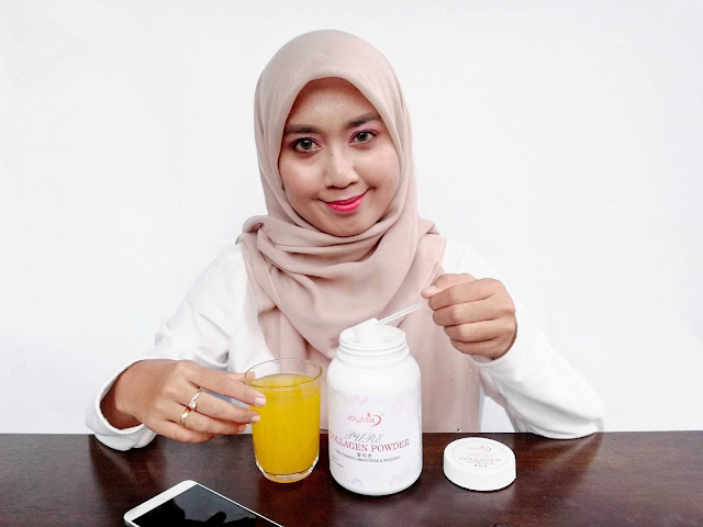 Joymix Pure Collagen Powder Minuman Untuk Kulit Licin Dan Berseri