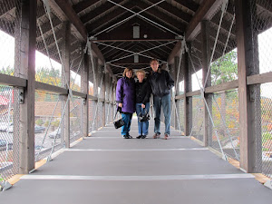 Snoqualmie Falls Covered Bridge to Viewing Point