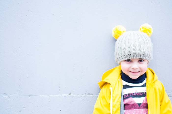 Gorro con pompones diy exprés
