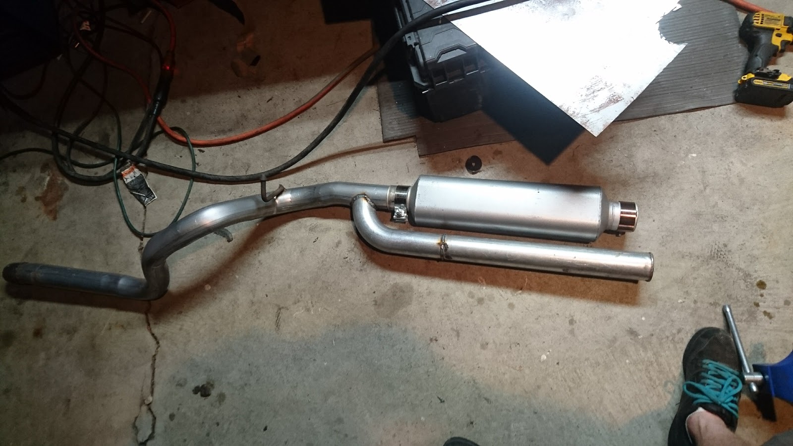 exhaust drone