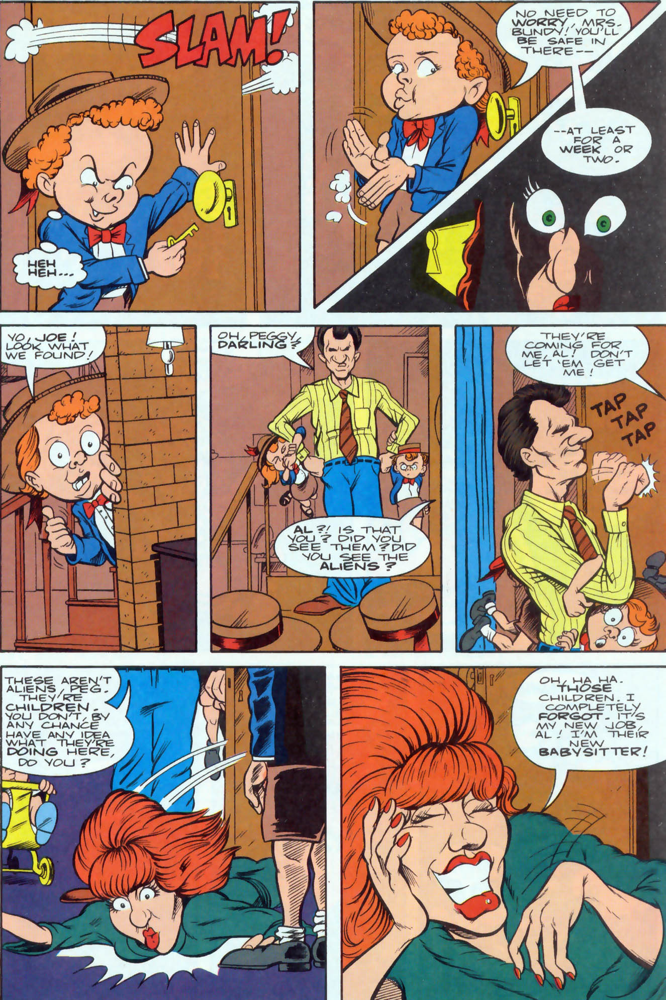 Read online Married... with Children (1990) comic -  Issue #7 - 11