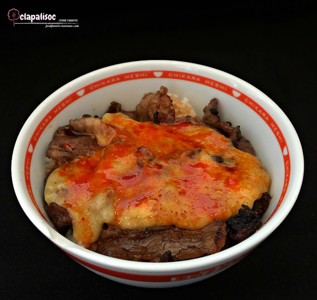 Grilled Beef with Cheese from Tokyo Power Rice