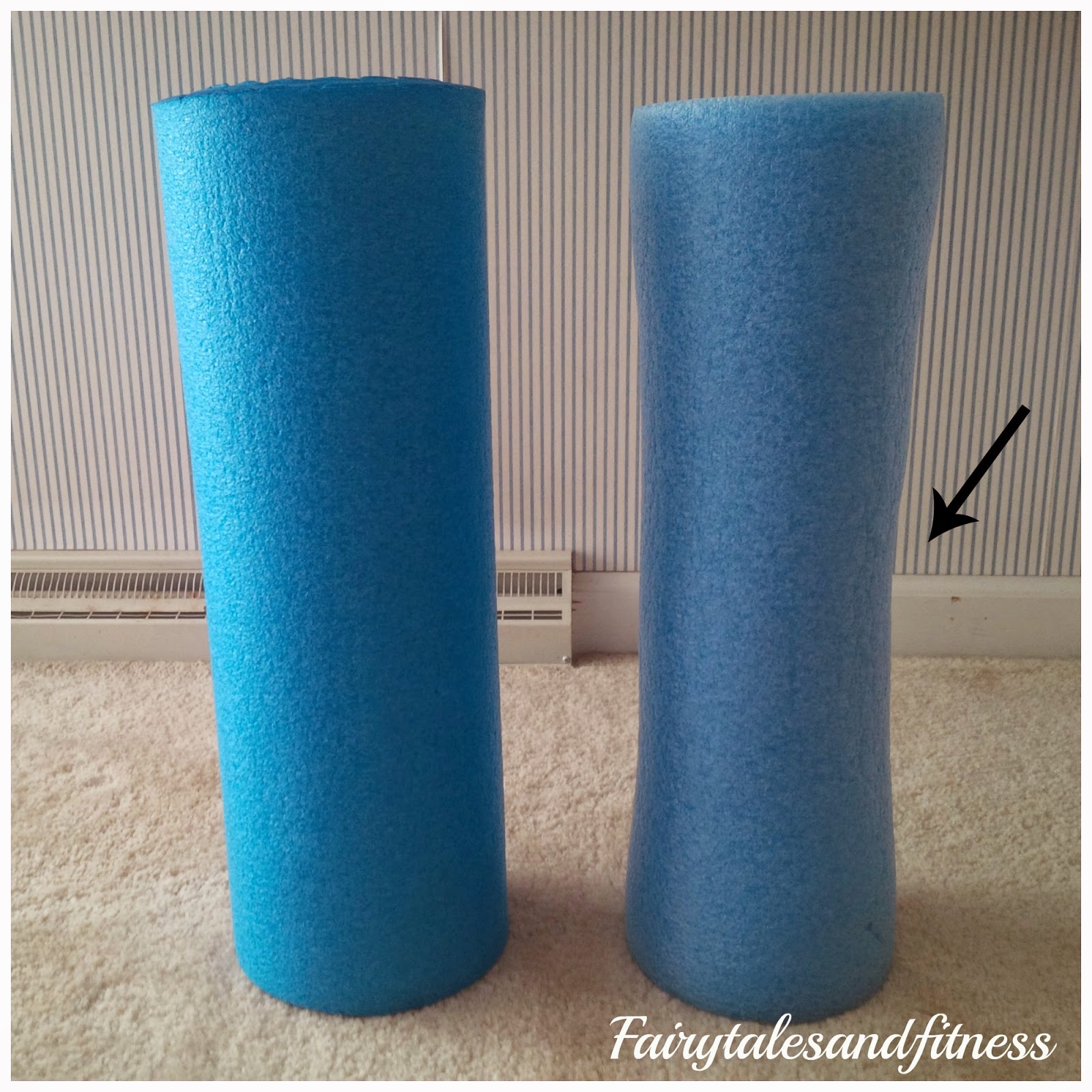 Fairytales and Fitness Gold'sGym Foam Rolling System