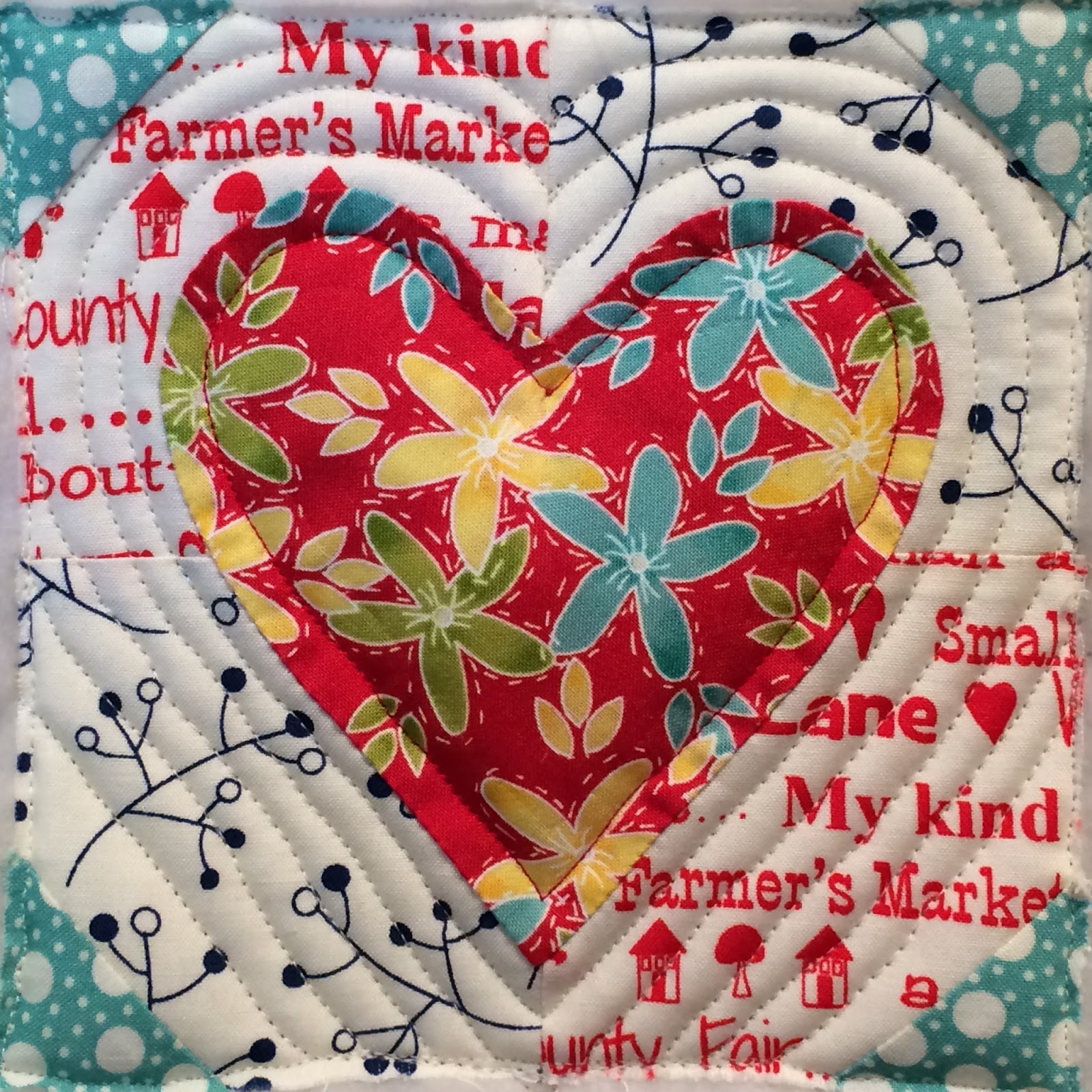 Debby Brown Quilts The Splendid Sampler Echo Quilting Tutorial