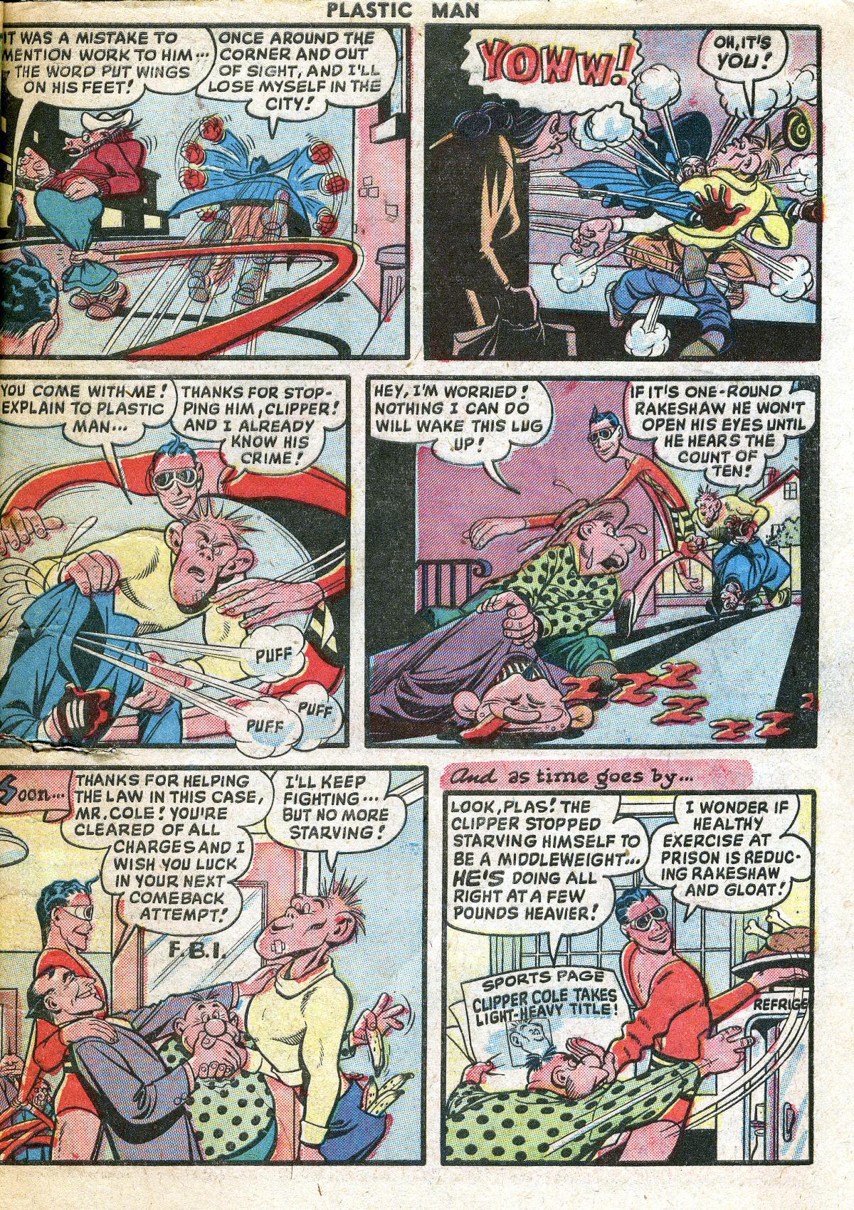 Read online Plastic Man (1943) comic -  Issue #19 - 33