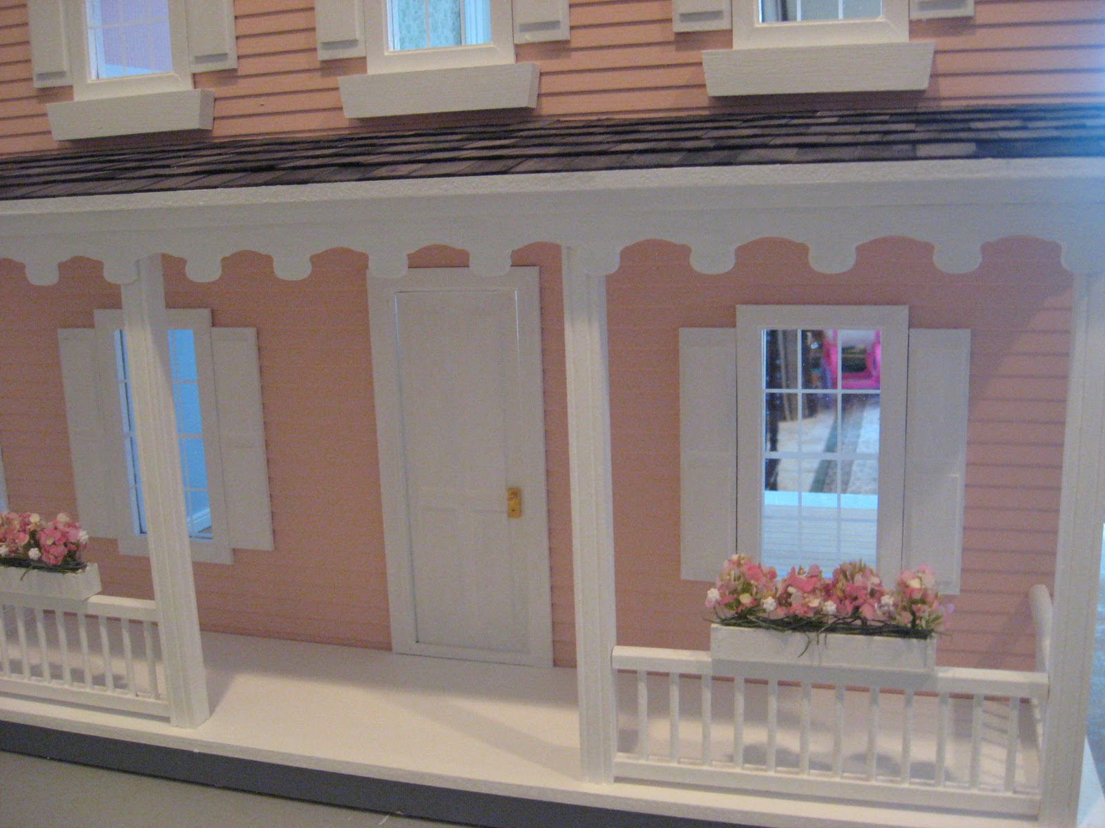 Little Darlings Dollhouses Building the Vermont Farmhouse Dollhouse