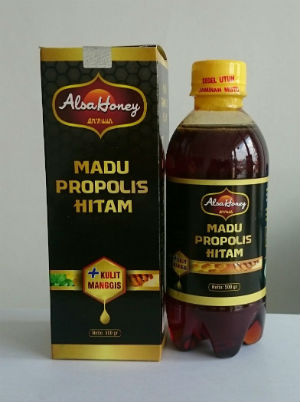Agen Grosir Madu Propolis Hitam Alsa Honey Original Jual Harga Murah