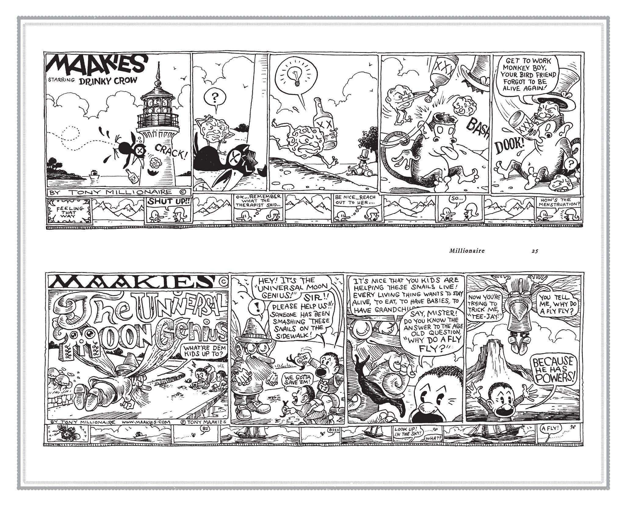 Read online Drinky Crow Drinks Again comic -  Issue # TPB - 25