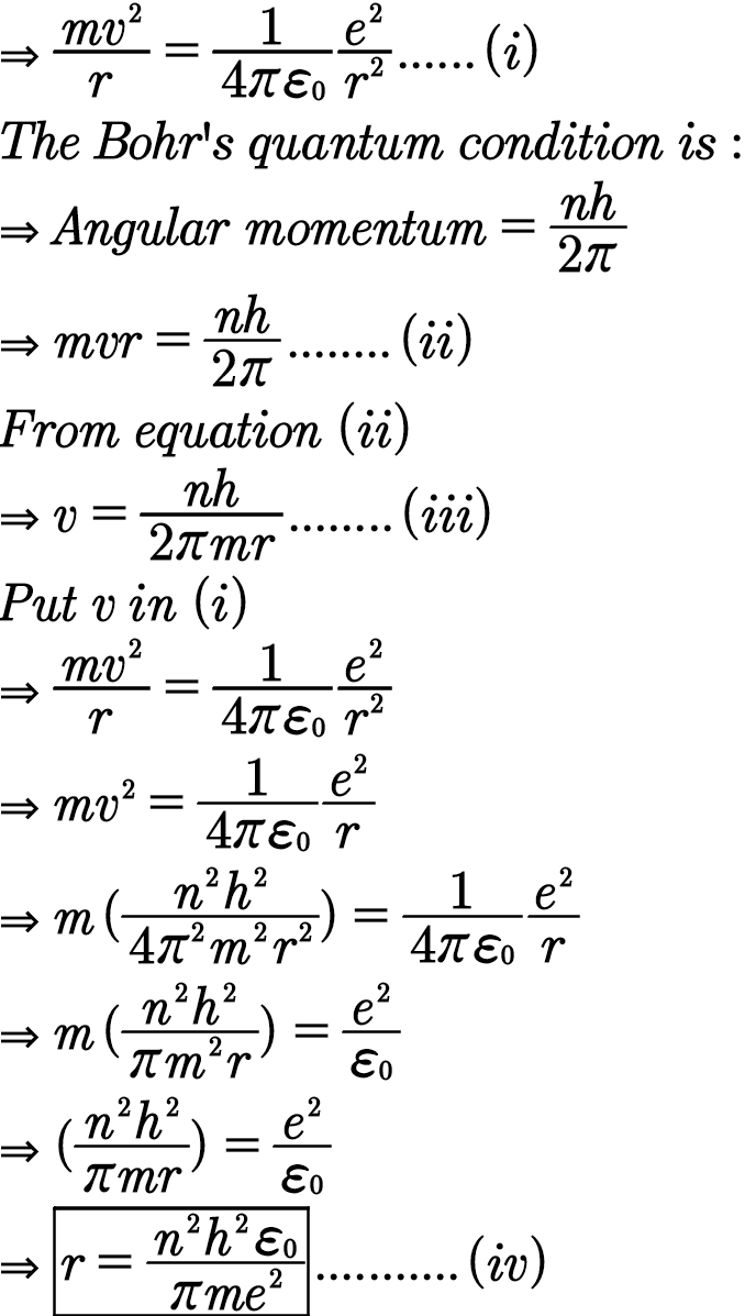 Bohr's Correspondence Principle Fullonstudy