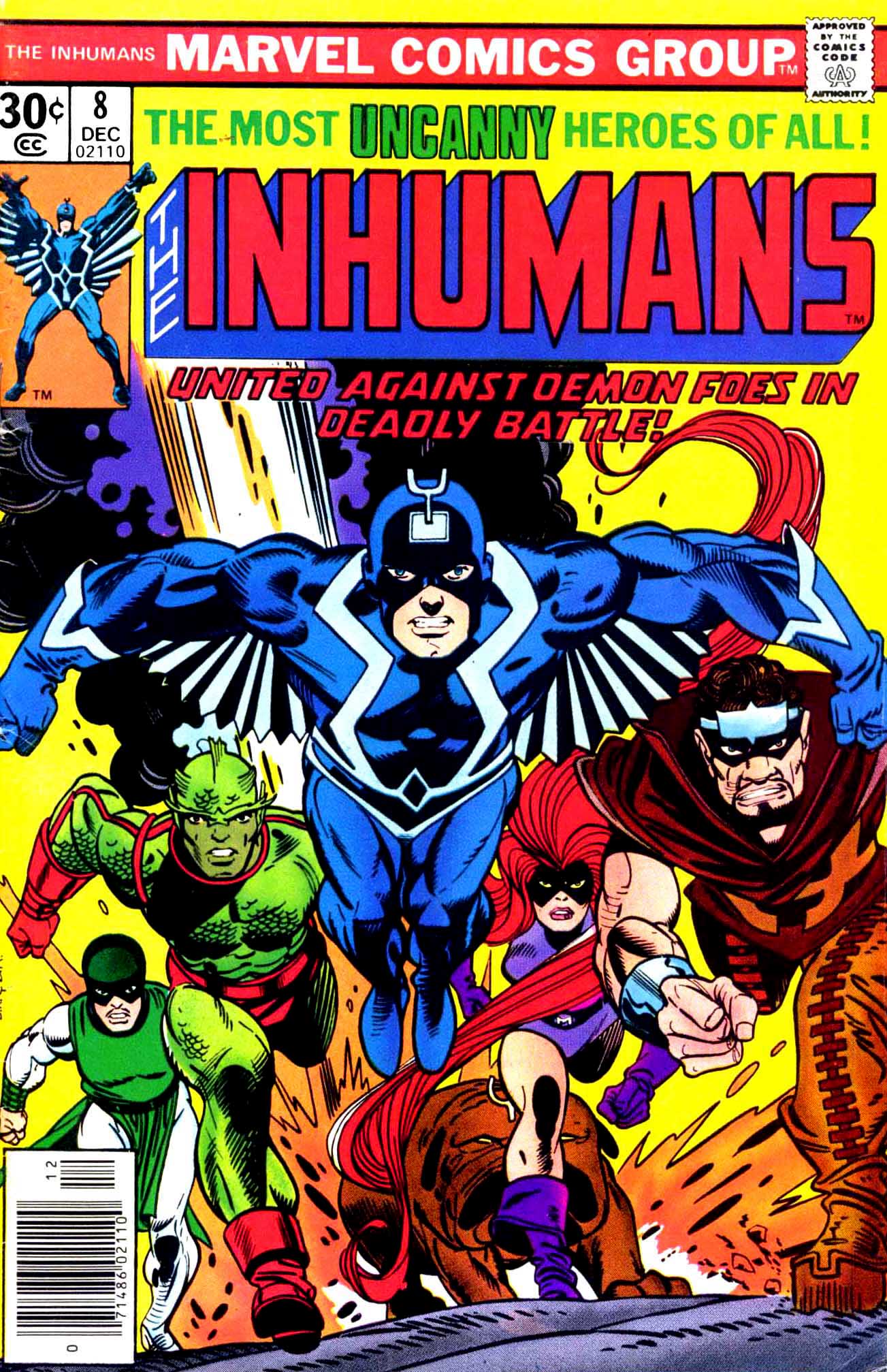Read online Inhumans (1975) comic -  Issue #8 - 1