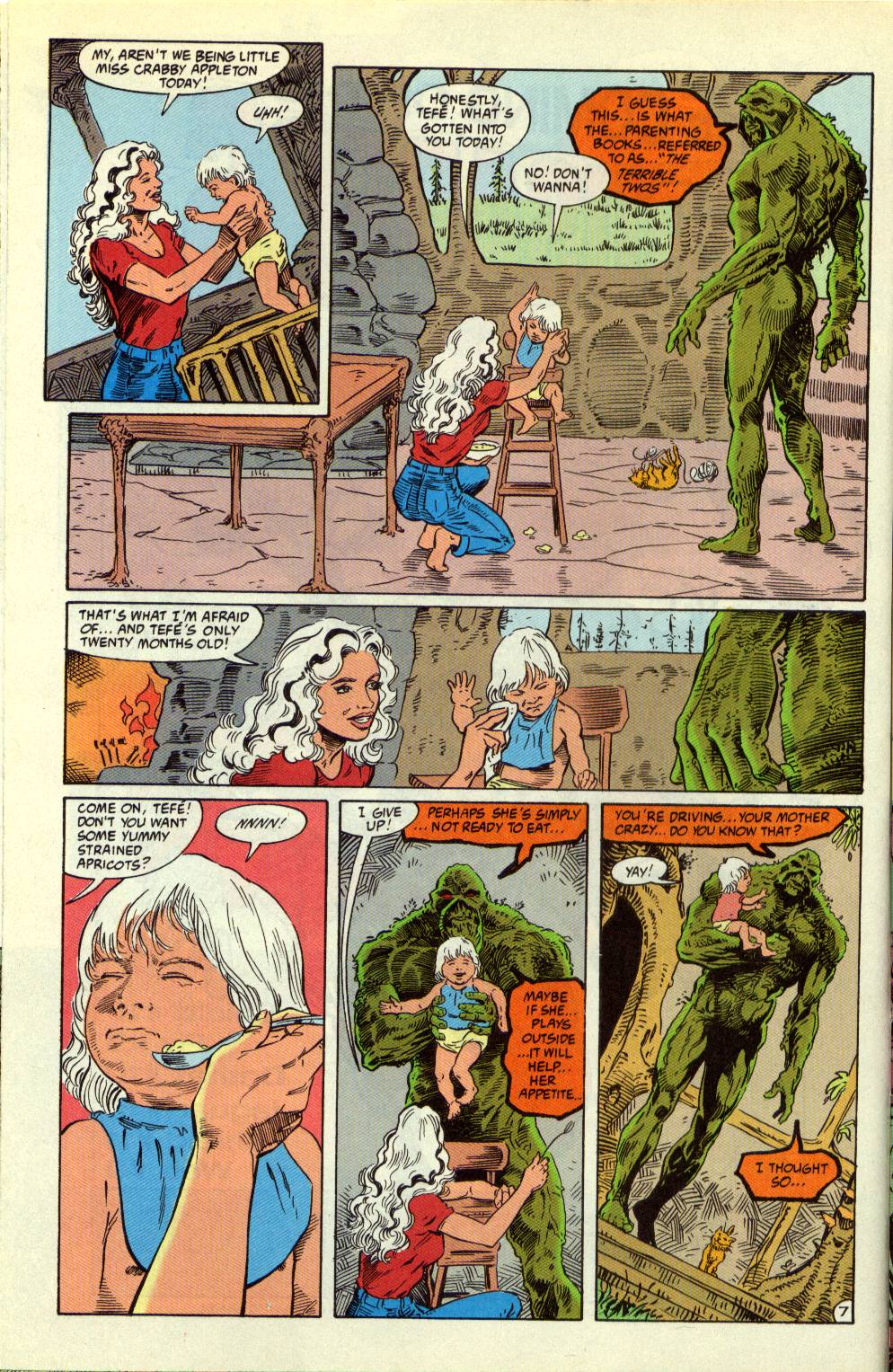 Swamp Thing (1982) Issue #118 #126 - English 8