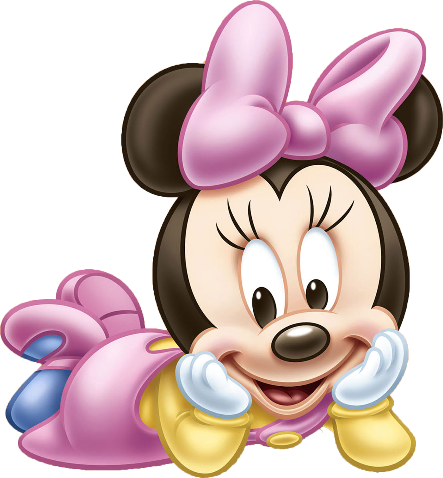 Lovely Minnie Baby, Free Printable Image.