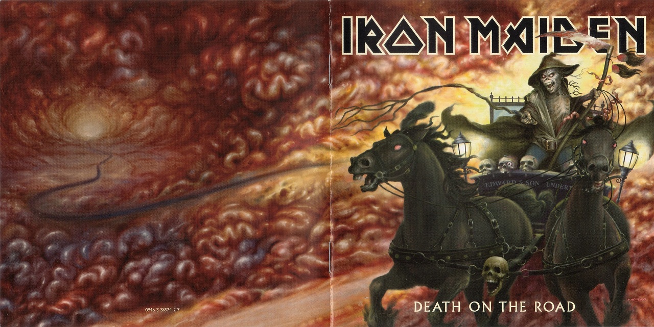 Iron roads. Iron Maiden - 2005 - Death on the Road. Iron Maiden 2005 Death on the Road двд обложка. Iron Maiden обложки. Iron Maiden -2005- =Death on the Road= логотип.
