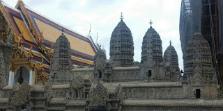 Gran Palacio de Bangkok. Maqueta de Angkor Wat. Gran Palacio de Bangkok. Maqueta de Angkor Wat.