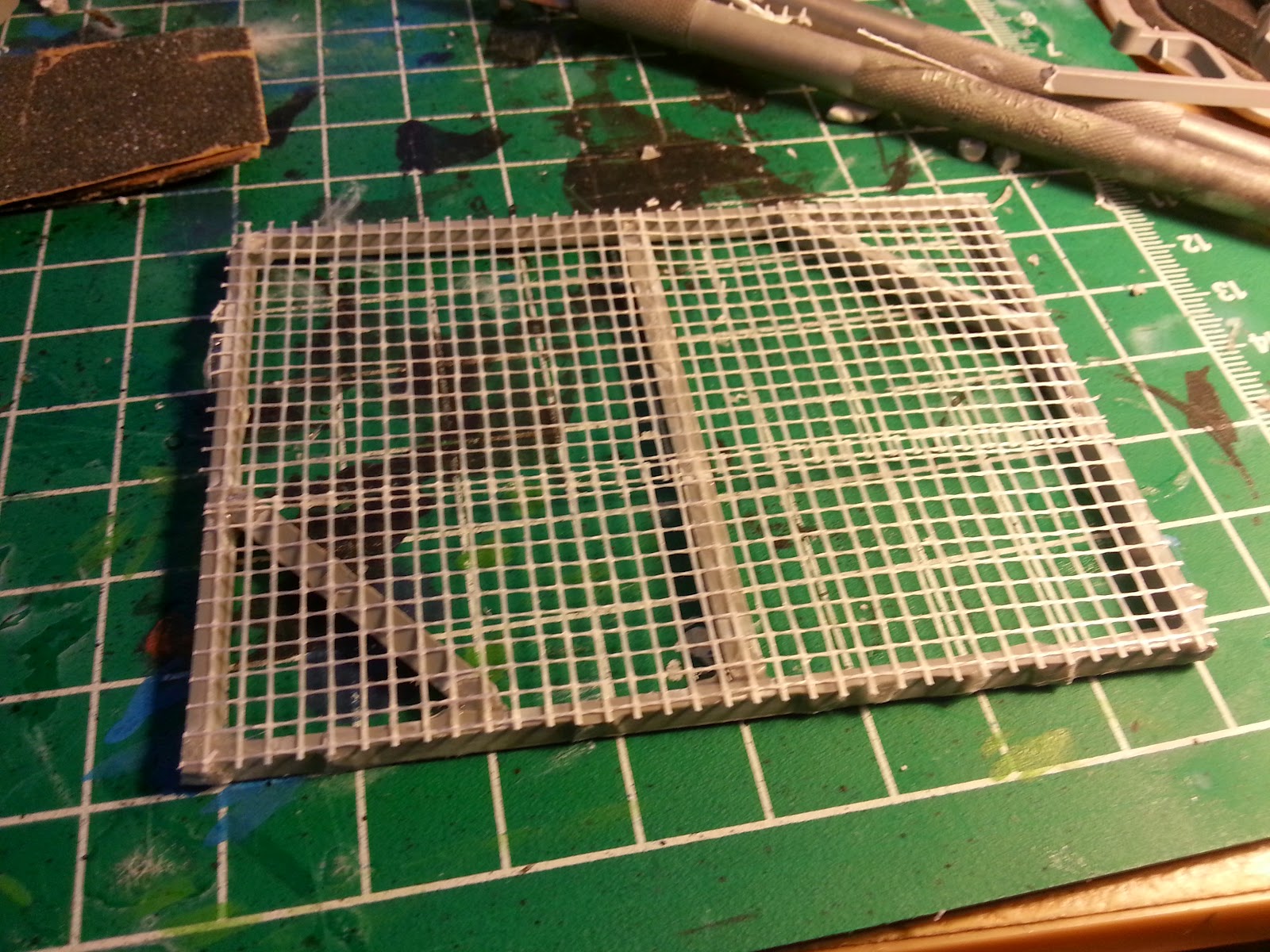 Leyzer Battles 40k Pew Pew Quick Self adhesive drywall tape test