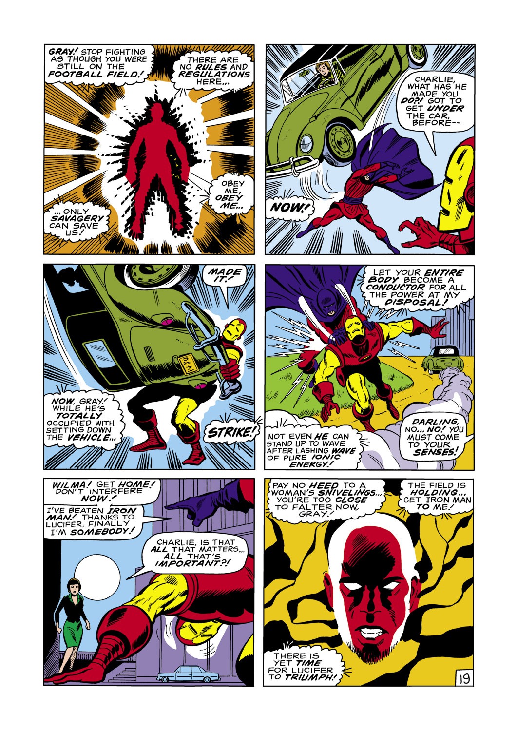 Read online Iron Man (1968) comic -  Issue #20 - 20