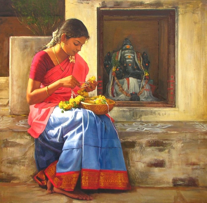 Индийский художник. 