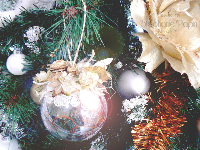 Scraps of Elegance scrapbook kits: DIY Elegant Christmas ornaments with BoBunny Rub-Ons video tutorial. Stéphanie Papin created these gorgeous glass Christmas ornaments with our Nov. Tracey's Country Kitchen kit and add ons, and did a step-by-step Youtube video showing you how. Find our kits at www.scrapsofdarkness.com