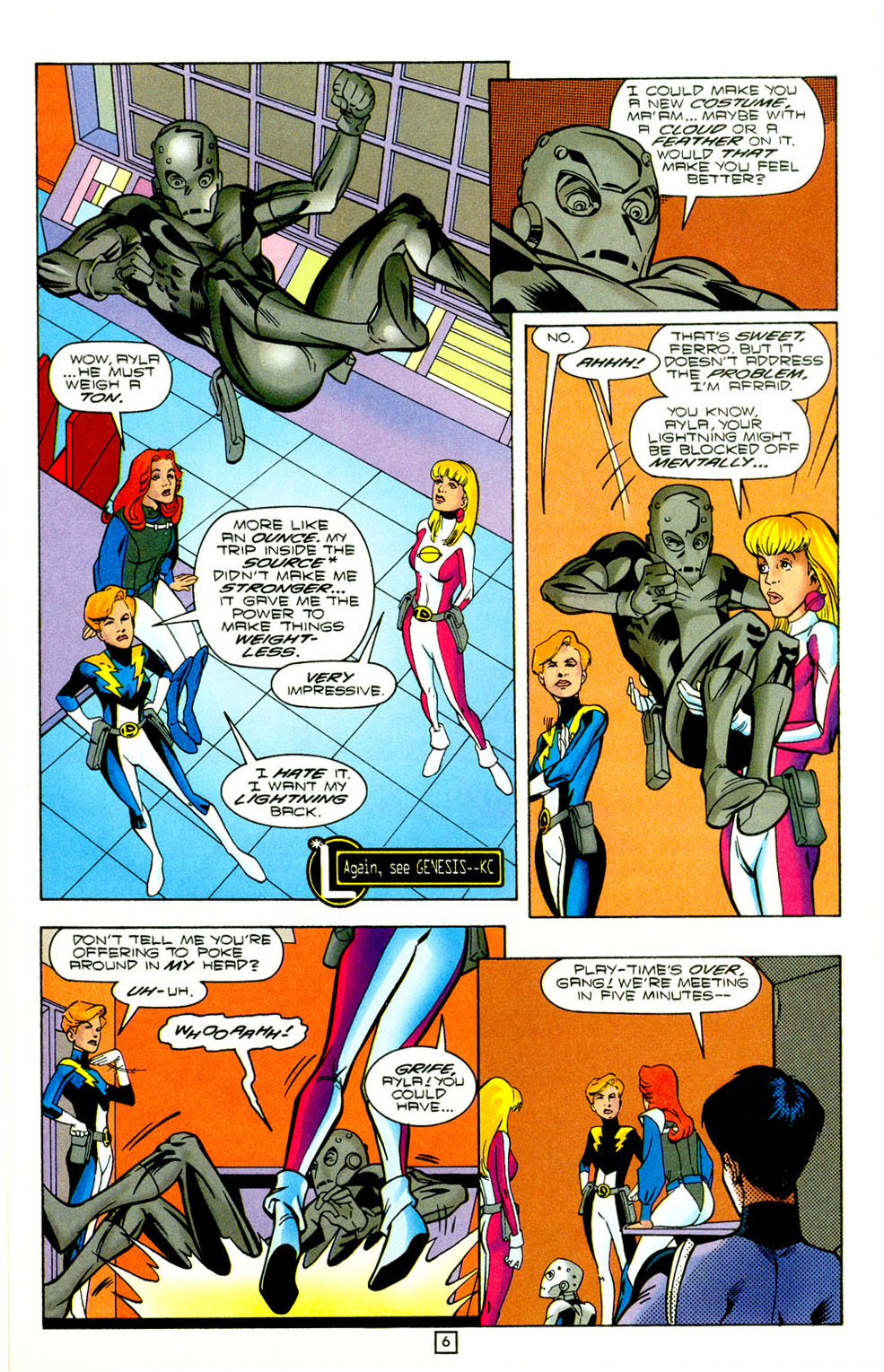 Legion of Super-Heroes (1989) 98 Page 6