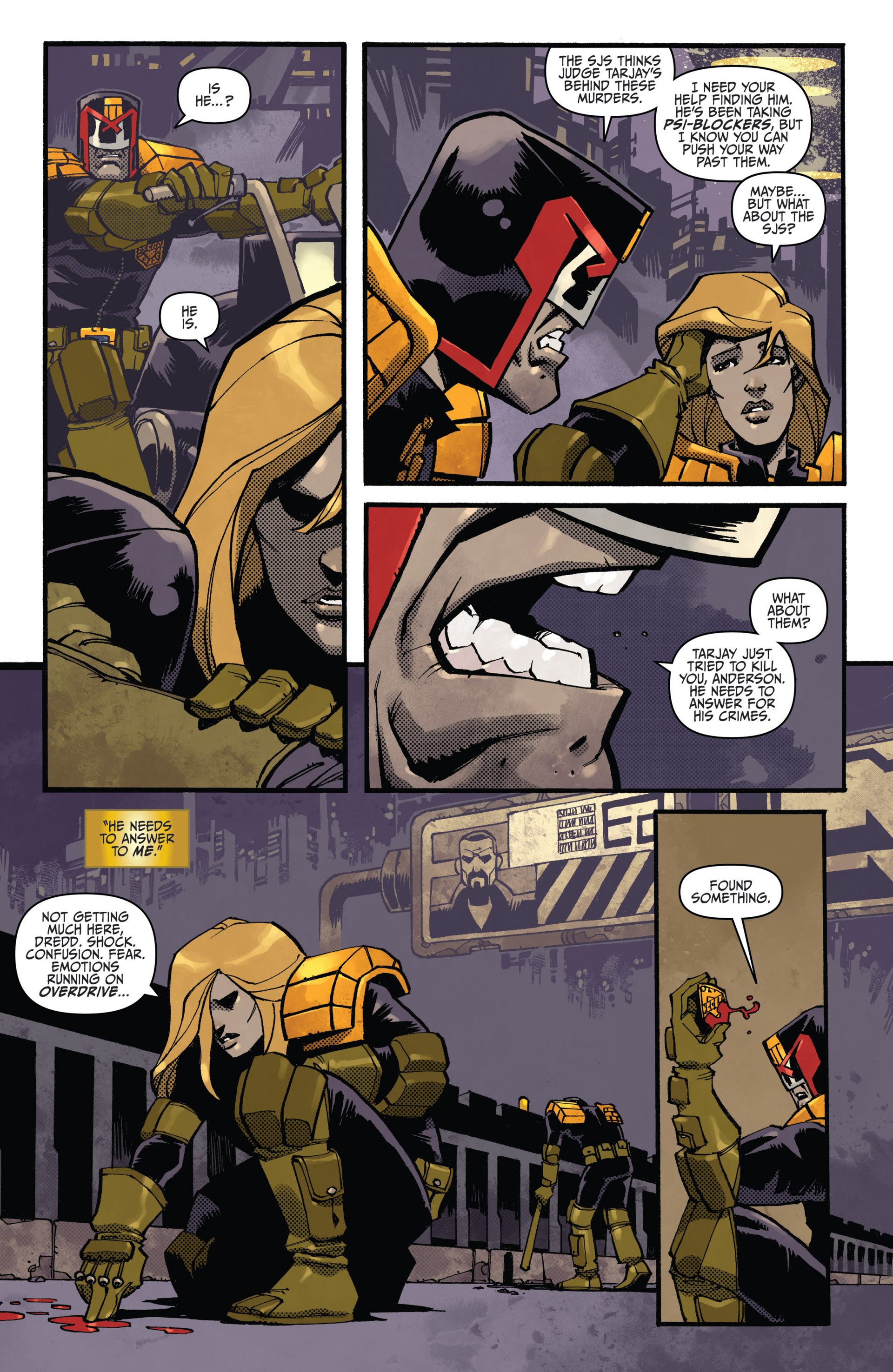 Read online Judge Dredd (2012) comic -  Issue #14 - 11