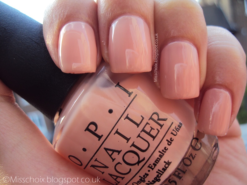 NOTD OPI’s Coney Island cotton candy Choi's nails
