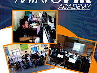 Desain Banner Roll Up MikroTik Academy SMK Yasmida