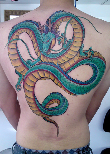 Tatuaje del Dragón de Dragon Ball
