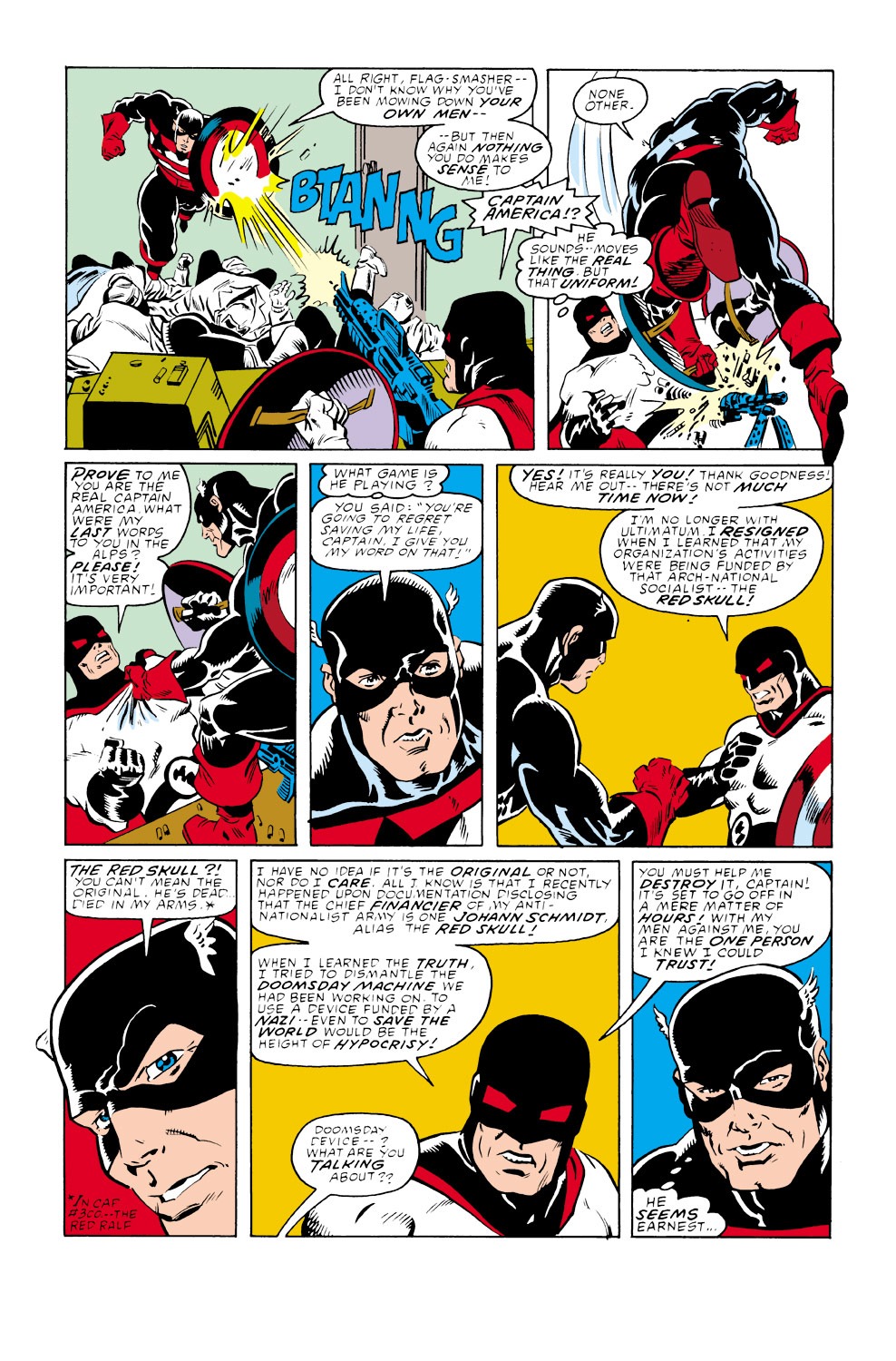 Read online Captain America (1968) comic -  Issue #349 - 16