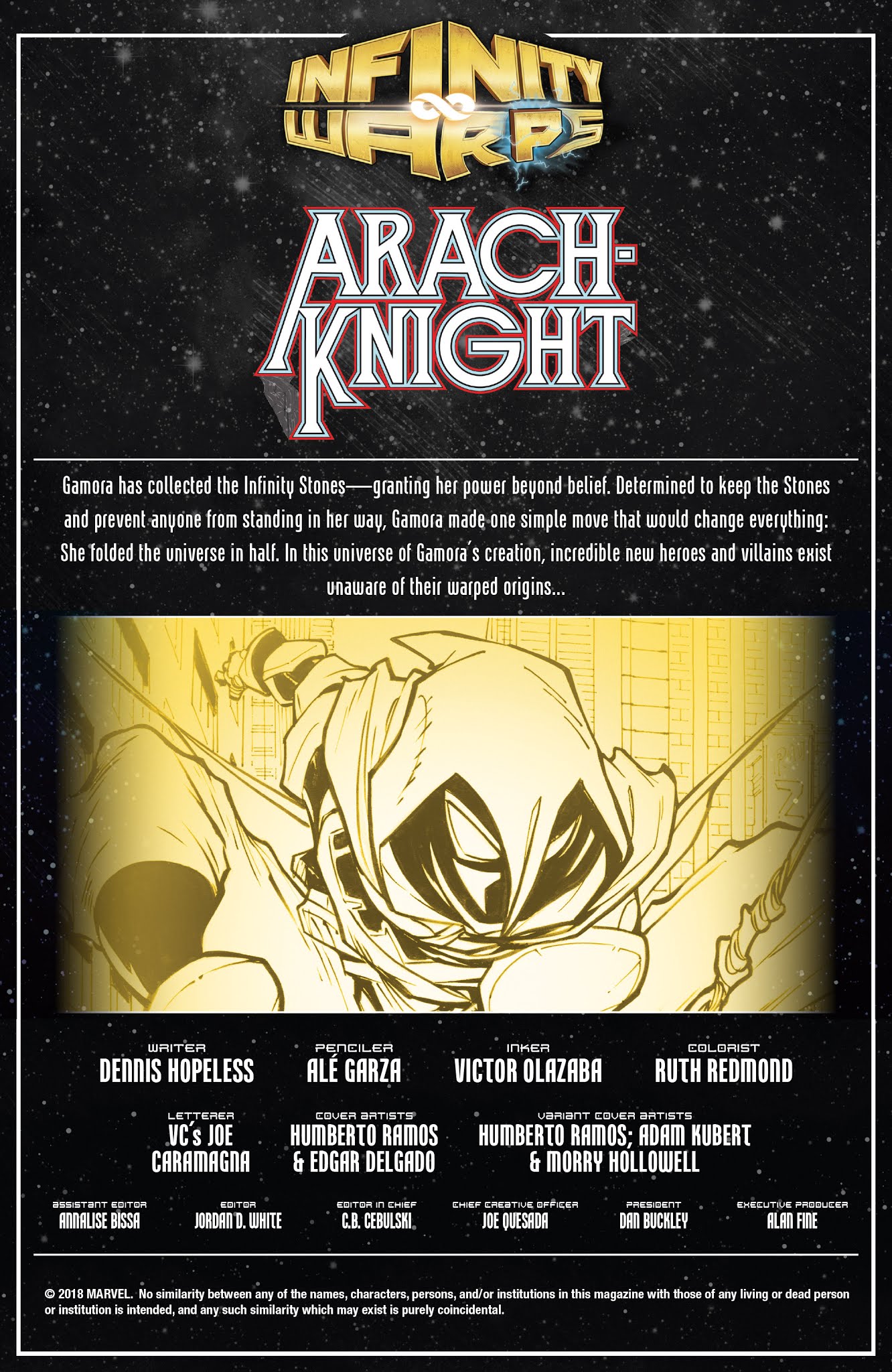 Read online Infinity Wars: Arachknight comic -  Issue #1 - 2