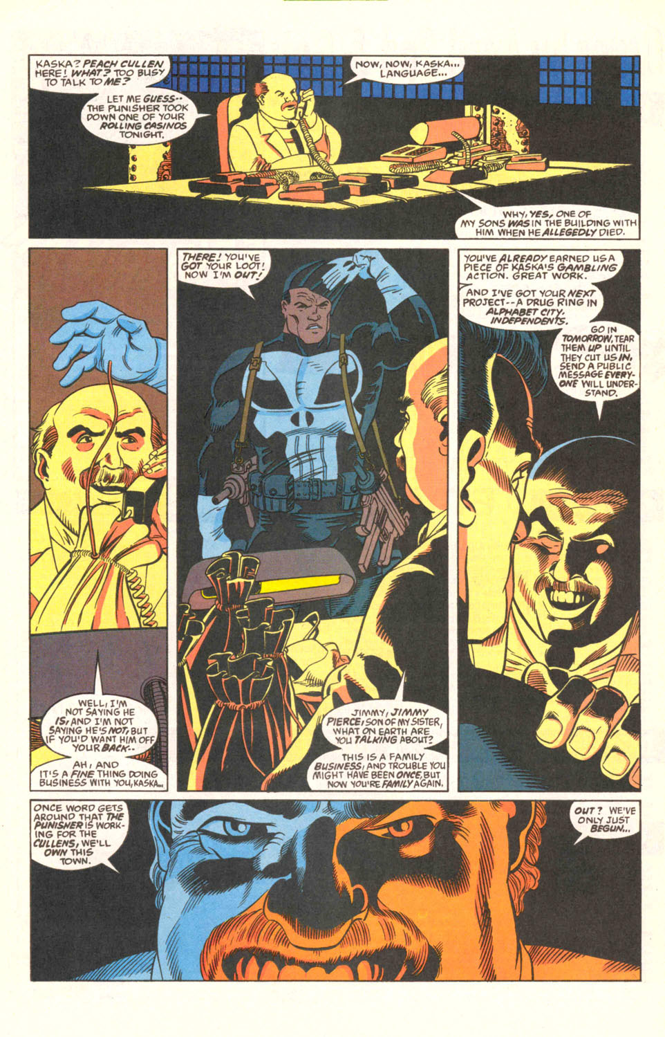 Read online The Punisher (1987) comic -  Issue #87 - Suicide Run - 9
