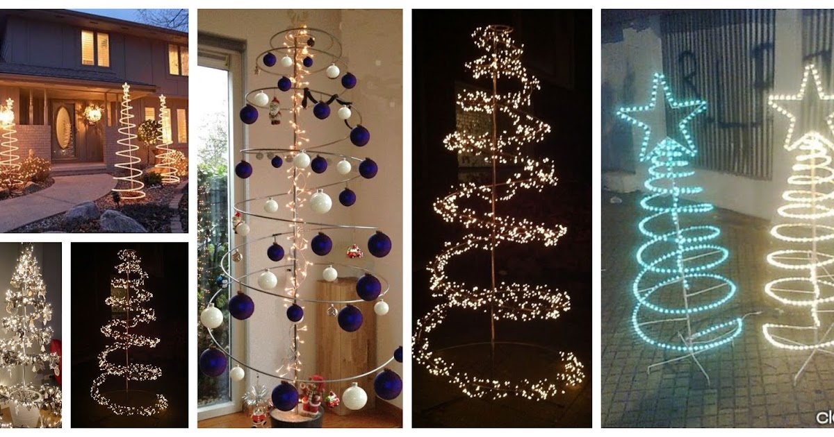 Ideas bonitas para hacer árboles navideños en espiral Haz Manualidades