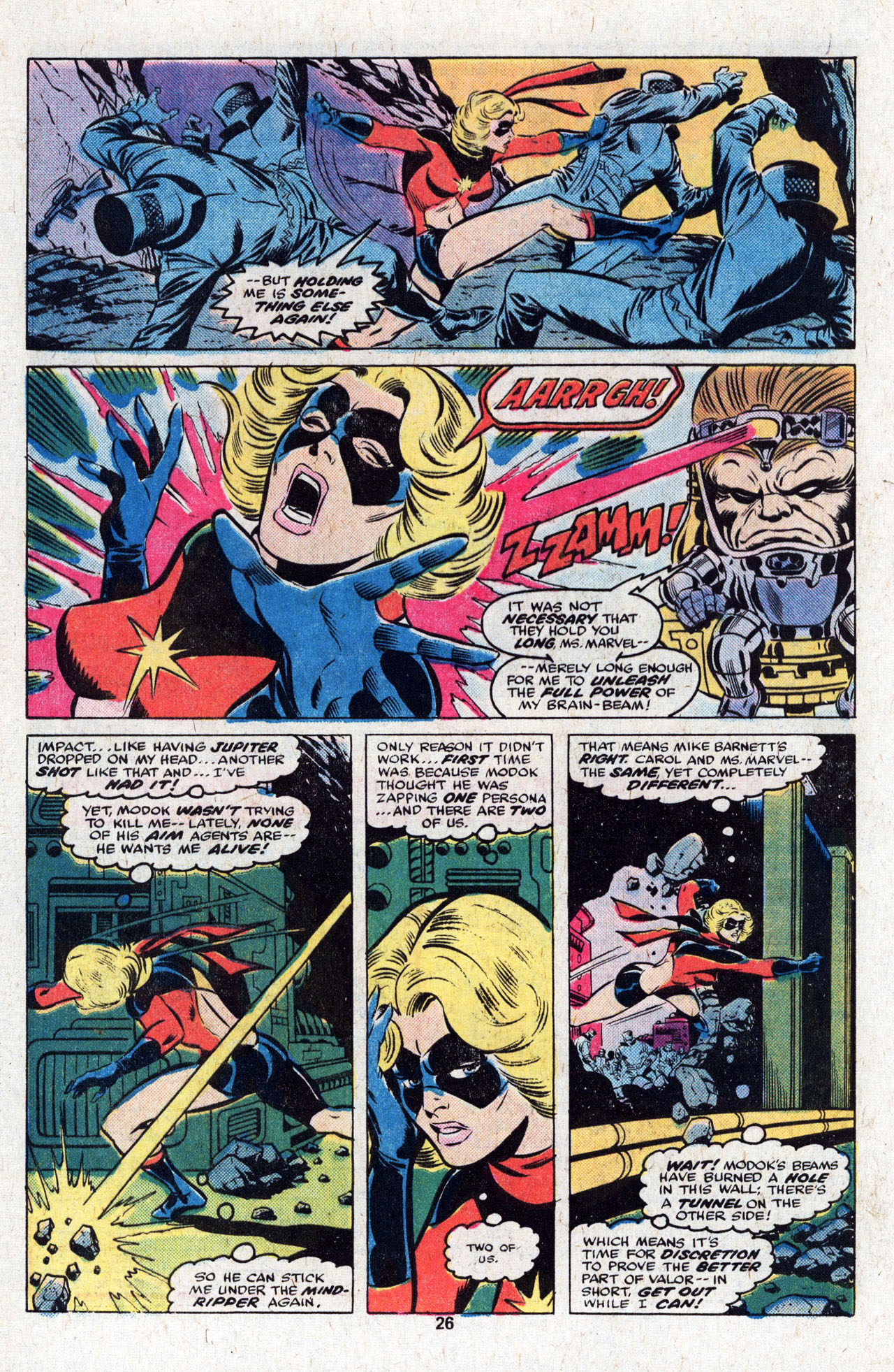 Read online Ms. Marvel (1977) comic -  Issue #7 - 28