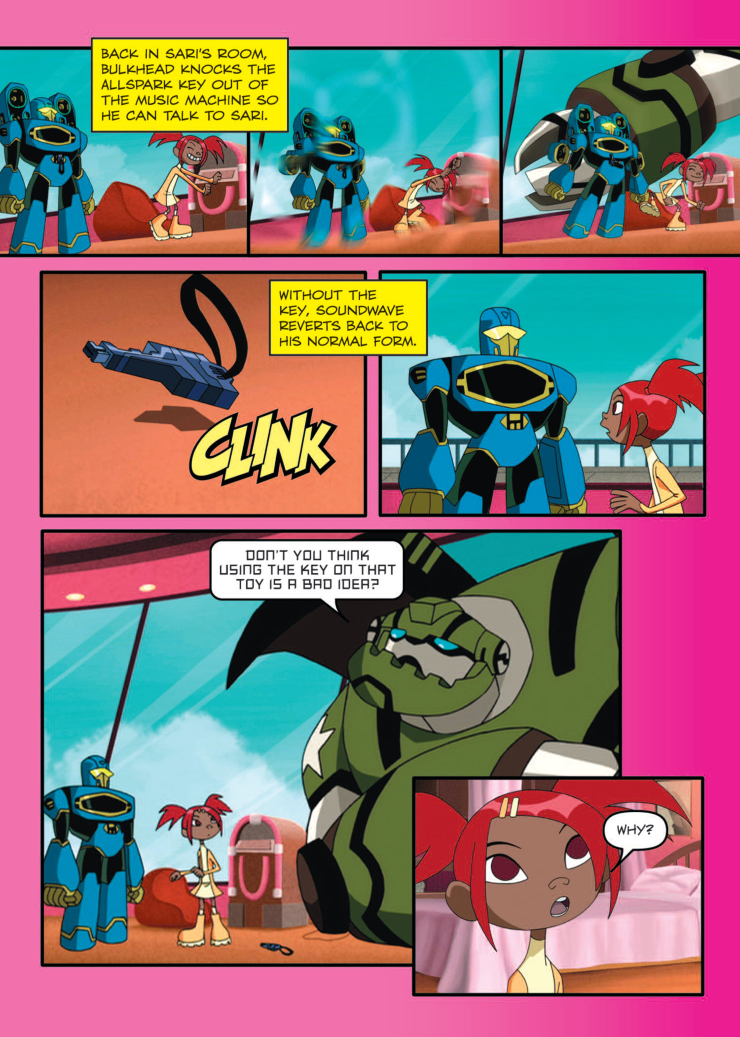 Read online Transformers Animated comic -  Issue #4 - 69