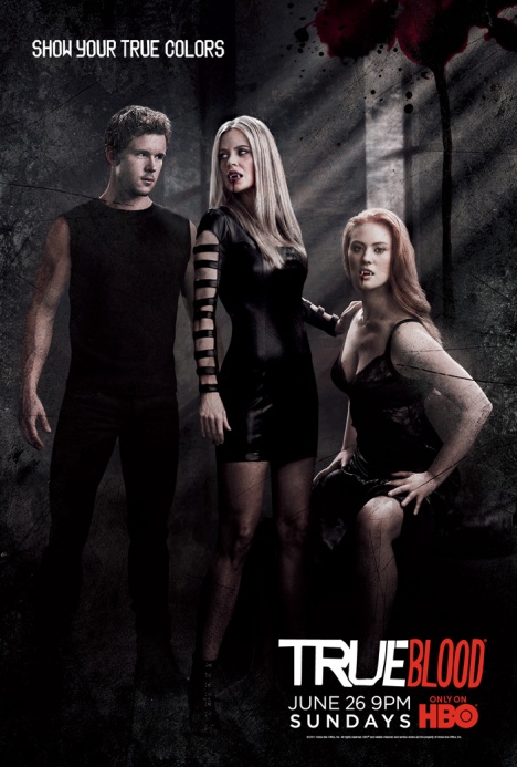 season 4 true blood poster. True Blood season 4 premieres