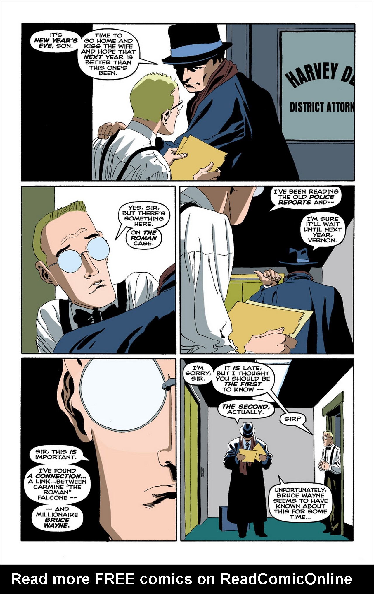 Read online Batman: The Long Halloween comic -  Issue #4 - 6