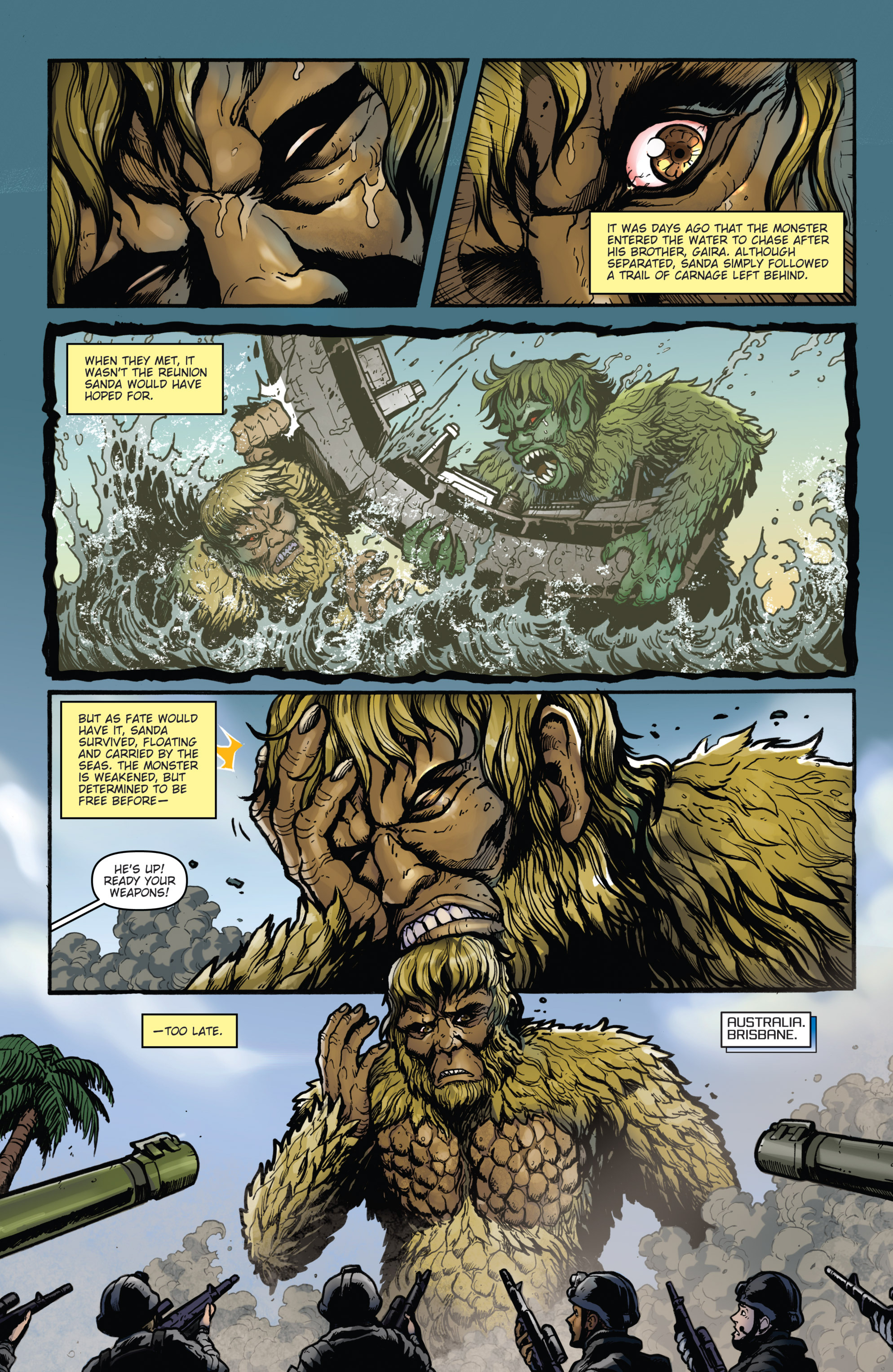 Read online Godzilla: Rulers of Earth comic -  Issue # _TPB 3 - 31