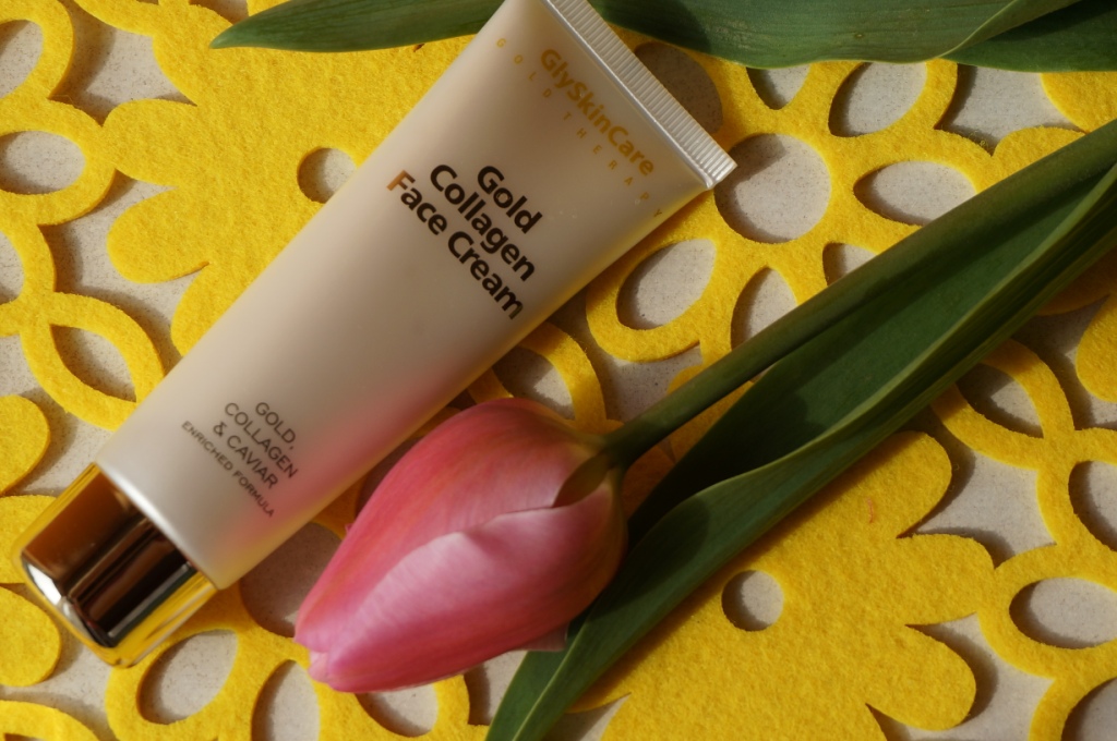 gly skin care gold collagen face cream