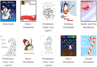 free printable christmas cards