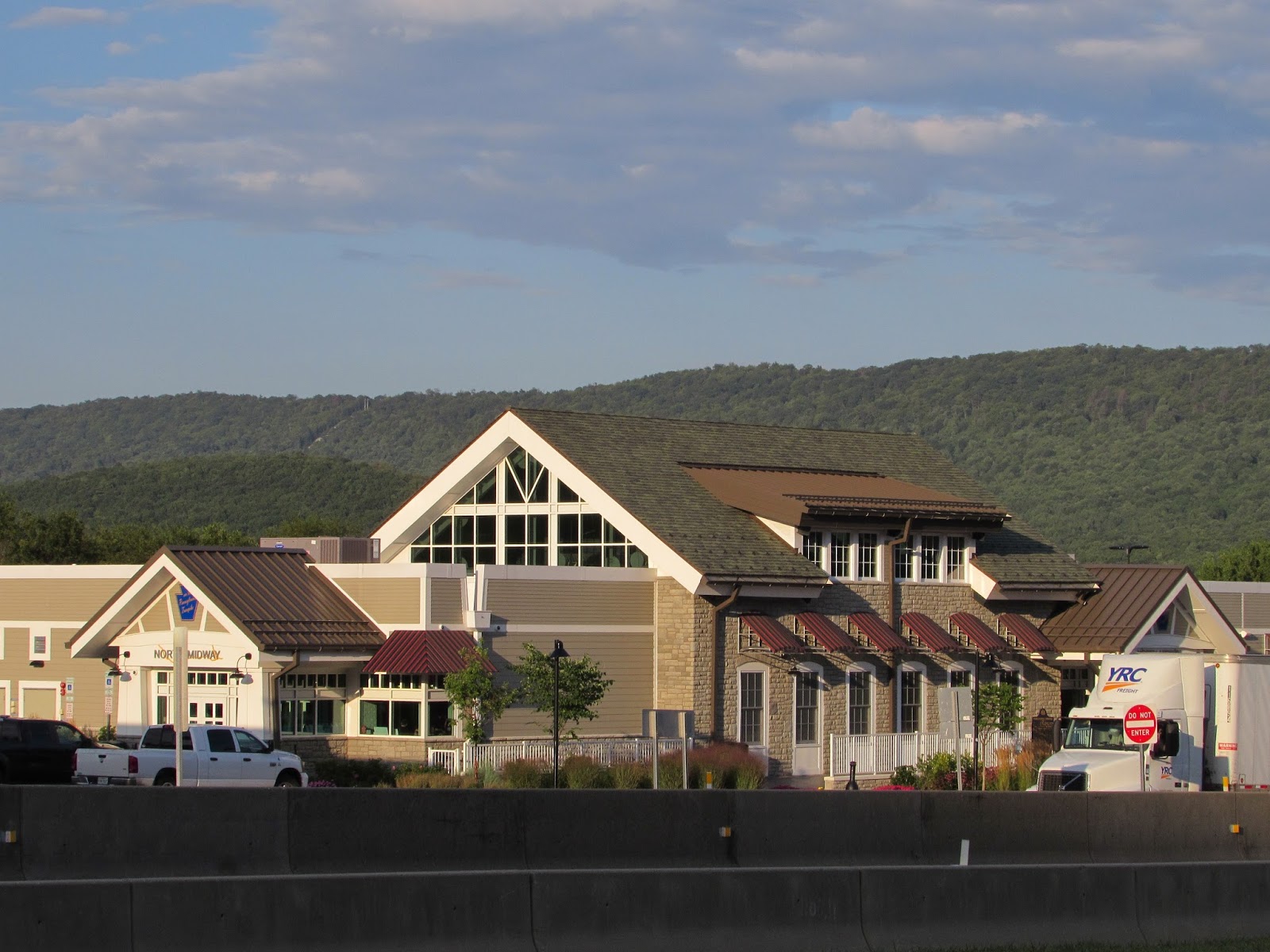 Historic PA Turnpike Midway Service Plazas Interesting Pennsylvania