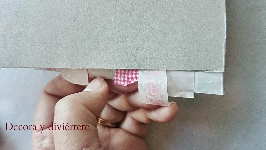 libretas , whasi tape , decorar libreta , 