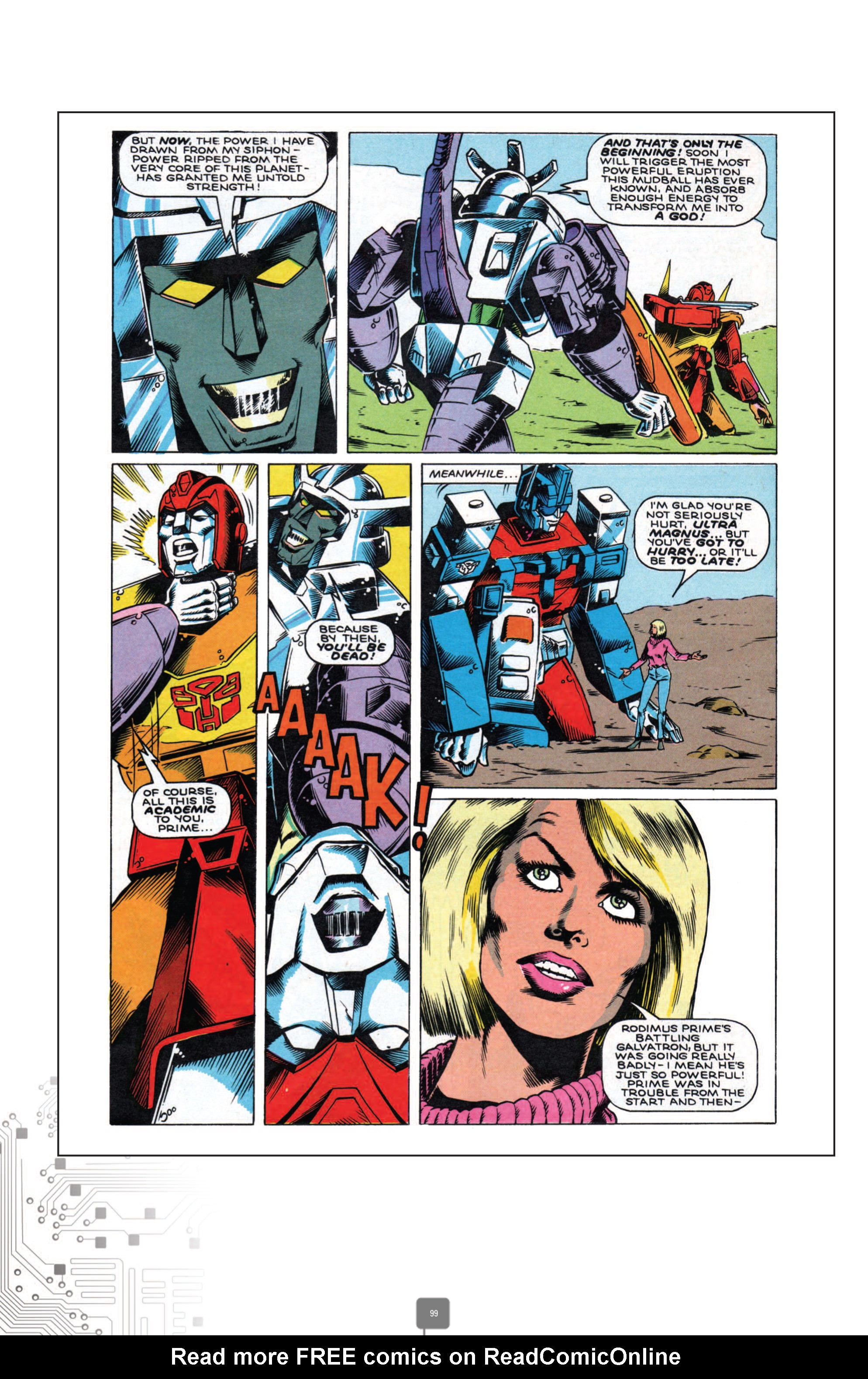 Read online The Transformers Classics UK comic -  Issue # TPB 4 - 99